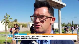 Analizan reducir el valor de la cuota mensual de las viviendas del IPV