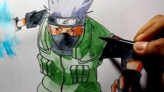 Wie zeichnet man Kakashi Hatake [Naruto Tutorial]
