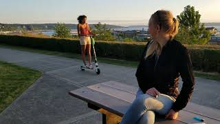 Smoking Girls 2019   Jade smokes outside on the table
