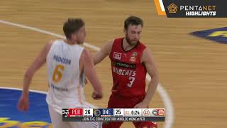 Perth Wildcats 85 def. Brisbane Bullets 72 Highlights - 9 February 2020