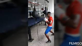 José angulo  box entrenamiento