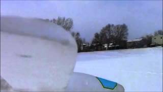 Glider in the snow