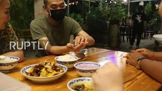 Malaysia: Penang cafe offers guests real-life 'Squid Game' experience