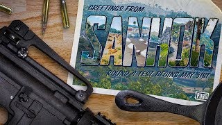 PUBG NEW GUN!! \\ SANHOK MAP NEW UPDATES