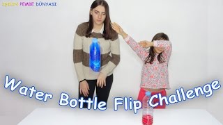 Su Şişesi Çevirme Yarışması - Water Bottle Flip Challenge - Eğlenceli Çocuk Videosu