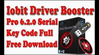 IObit Driver Booster Pro 6.5. License 1 Year Free