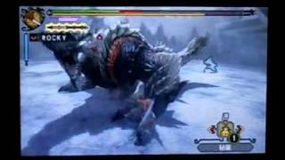 MH3G/U【太刀】ジンオウガ亜種 港Ｇ級☆7 後半 | Dark Jinouga 10分針