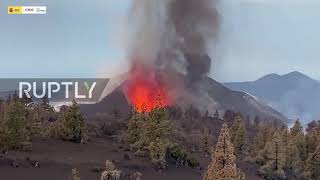 Spain: Seismic activity at highest level since start of La Palma volcanic eruption