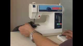 Mini Jaguar 281 Nähmaschine Sewing machine Швейная машина japan test шифон, джинс, кожа