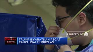 Trump Isyaratkan Pecat Fauci Usai Pilpres AS