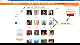 Add Friends in OK (Odnoklassniki) in 1 click