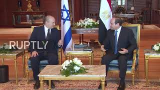 Egypt: Sisi discusses regional issues with Bennett during first visit to country