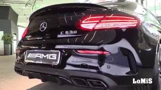 Дурной Mercedes Benz AMG C63 S Coupe, звук выхлопа