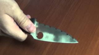 Взял на карман Spyderco Tenaciuos Full Serrated