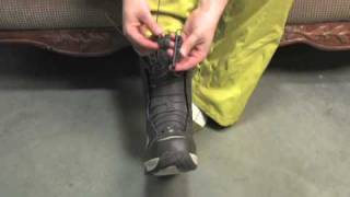 Snowboard Boot Lacing Guide - DC Rapid Lace