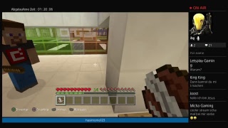 Minecraft ps4 mit Bohne und Addy spezial 310 Abos Projekt!
