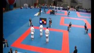 Bronce Cto.Europa Regiones karate 2009 (pepe carbonell, sergio zamorano, jesus quinto)