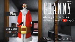 GRANNY SANTA CLAUS (Granny mod)