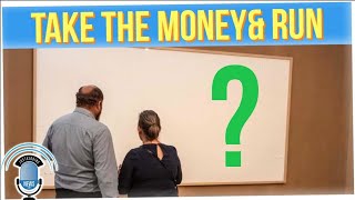 Artist Sold Two Blank Canvasses Titled 'Take the Money & Run'