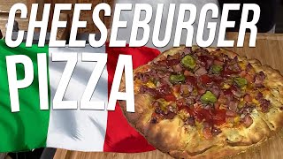 Bacon Cheeseburger Pizza recipe