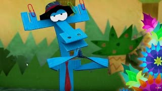 Бумажки - Бумажная бодрость - Серия 72 - Мультфильм оригами для детей и взрослых