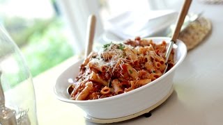 Beth's Rigatoni Bolognese Pasta Recipe | ENTERTAINING WITH BETH