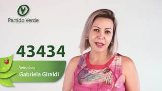 Gabriela Giraldi Verdi - 43434 | Candidata a Vereadora de São Paulo