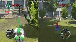 LEGO Marvel Superheroes Человек Паук против Ящера