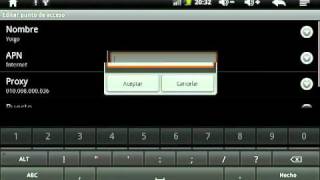 Configuración de la conexión 3G del bq Verne Plus 3G (Yoigo)