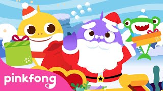 ¡Juguemos a las Escondidas con los Regalos de Navidad y Tiburón Bebé! | Villancicos | Pinkfong ​