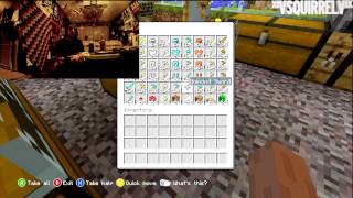 Minecraft Xbox 360 Save Game Made By SQUIRREL