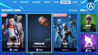 NEW "HARLEY QUINN" SKIN! - Fortnite Item Shop LIVE (February 6th, 2020)