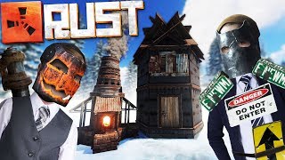 Клан Школьников рейдит наш Дом!! - Rust [Раст рейды]