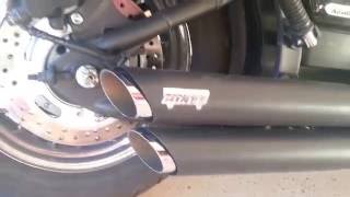 Vulcan 900 Vance & Hines exhaust PART 1
