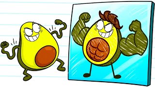 PENCILMATE devient un légume - Dessin animé
