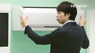 【日本CM】嵐櫻井翔為松本潤示範空調快速潔淨技術非常吸引
