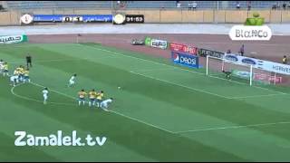 اهداف الزمالك والاسماعيلي 1-1 اهداف الشوط الاول