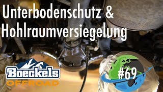 Unterbodenschutz & Hohlraumversiegelung beim Defender - Sponsored by Boeckels Offroad