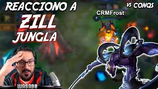 ¡Reacciono a ZILL JUNGLA de CRMFrost! - vs CONQUERORS - Arena of Valor ESPAÑOL - wasab0