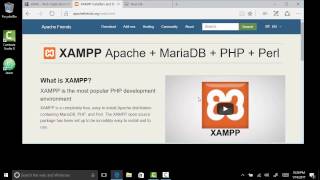 Installing XAMPP on Windows for PHP/MySql