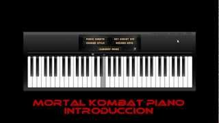 Mortal Kombat Theme INTRO | Virtual Piano HD