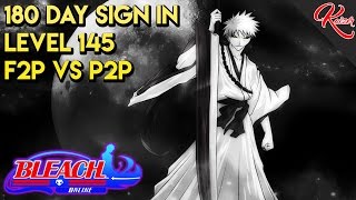 Bleach Online | 180 Day-Sign In | Rankings Updated | F2P Vs. P2P