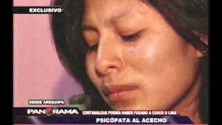 Psicópata al acecho: Arequipa en psicosis por 'cortanalgas'