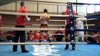 14 year Old takes on 17 year Old In First Kickboxing Match