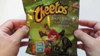 Обзор Cheetos - Angry Birds 2 со вкусом  "Пицца"