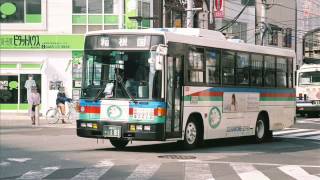 伊豆箱根鉄道バス　湯本駅→宮ノ下の走行音