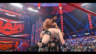 WWE Raw Drew McIntyre vs Sheamus 3/1/21