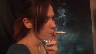 SMOKING GIRL NATTY - BEAUTIFUL NOSE EXHALES - NOSTRIL EXHALES 2