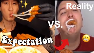 Mukbangs expectations vs. reality