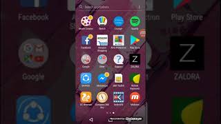 how to open file on sony xperia xa1